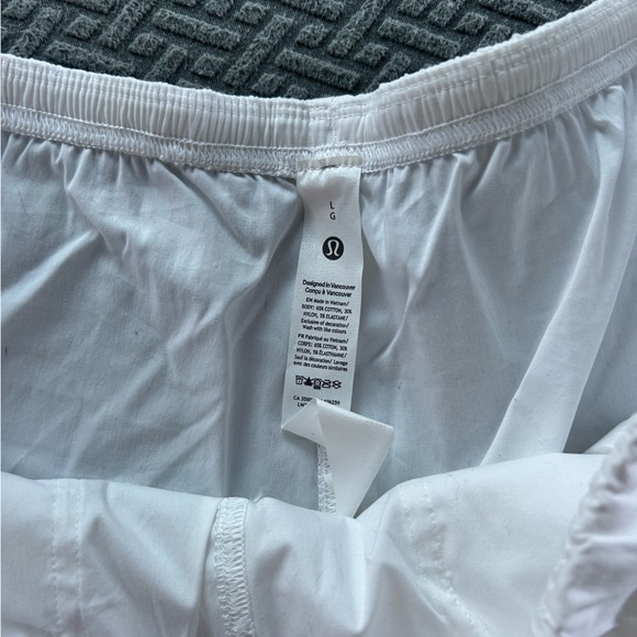 NWT Lululemon Cotton Blend Poplin High Rise Short 4” - Picture 5 of 9